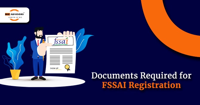 Documents Required for FSSAI Registration