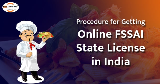 Procedure for Getting Online FSSAI State License in India