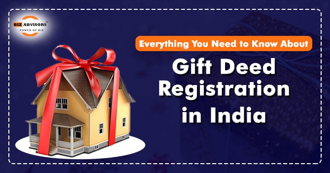 Gift Deed Registration in India